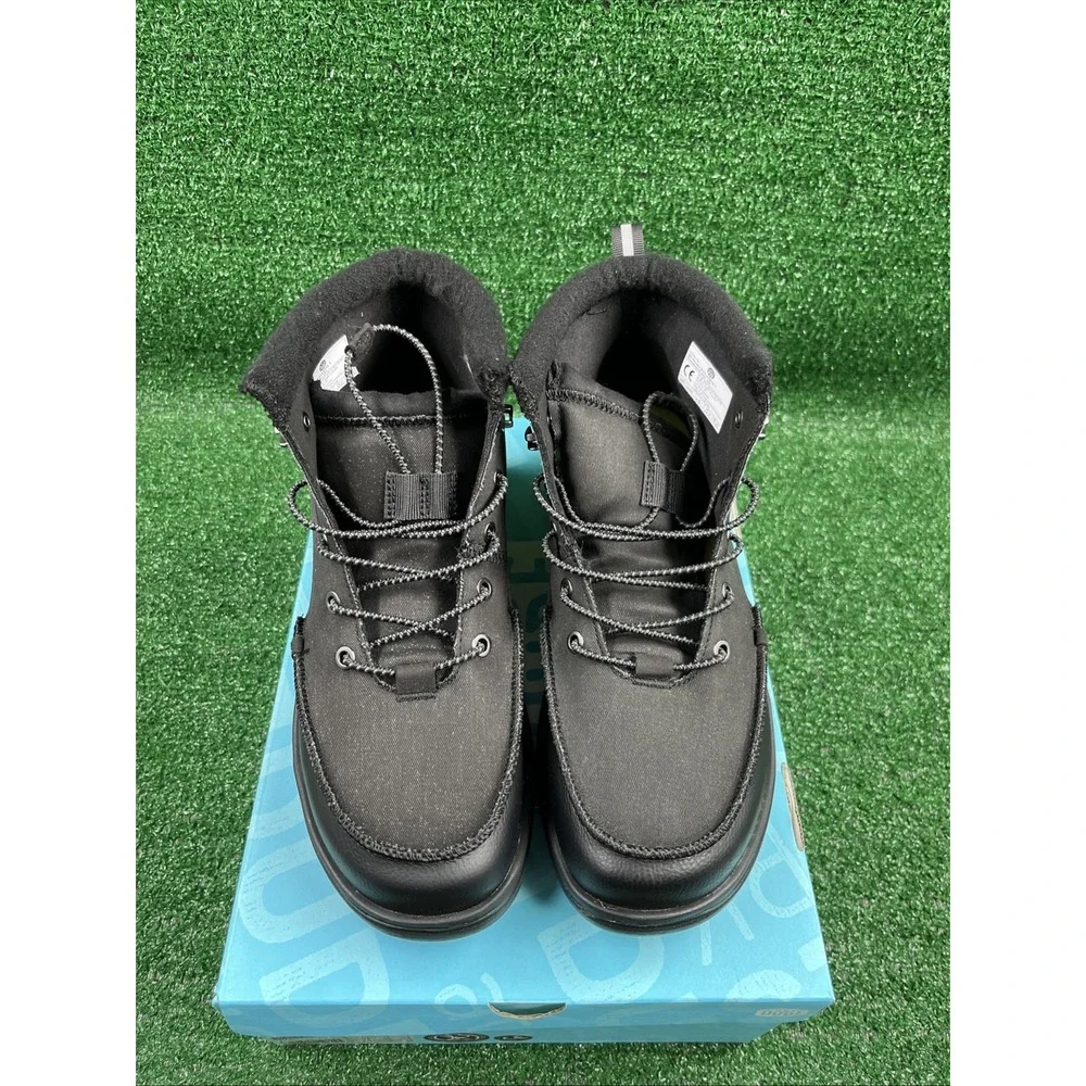 Hey Dude Bradley Work CE Boot Black Mens Size 9 New In Box